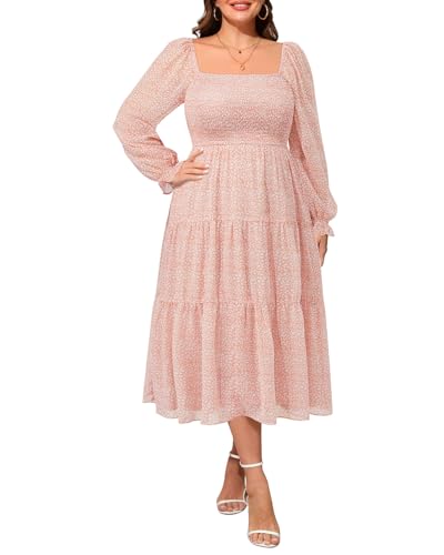 Plus Size Boho Dress Graduation Homecoming...