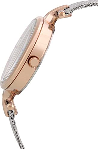 Daniel Klein Analog Silver Dial and Band Women's Stainless Steel Watch-DK11914-2