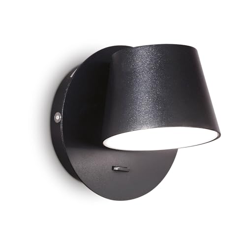 Ideal Lux 167121 Gim Ap1 Nero, Applique
