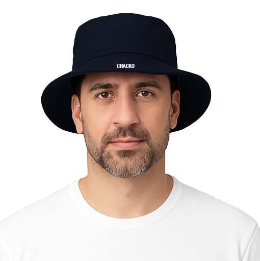 CHACKO Men's Cotton White Cricket Umpire Hat & Cap | Free Size