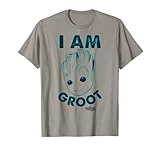 Marvel Guardians Vol. 2 I Am Baby Groot Teal Graphic T-Shirt