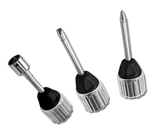 Image of KINGTOOL Tips For Rechargeable Heating Tool (30W Cone /Chisel /Heat Shrink Tips)