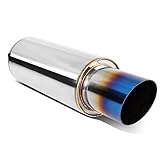 DNA MOTORING EXA-MF-002-T1 4" OD Stainle...