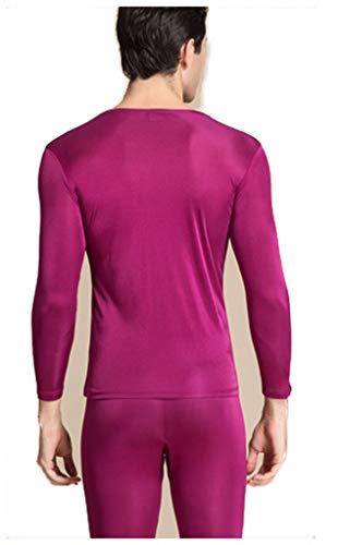 CLC Men's Pure Mulberry Silk Knitted Thermal Underwear Sets2