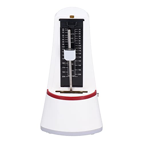 Mechanical Metronome for Piano Guitar Violin Ukulele Musician, Universal Mini Metronome Track Beat and Tempo, Loud Sound, JP?20