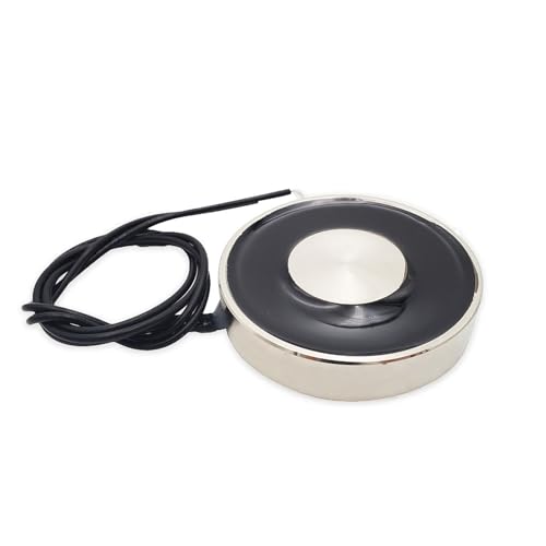 Solénoïde ventouse électroaimant DC 12V 80N aimant électrique de levage D38H8