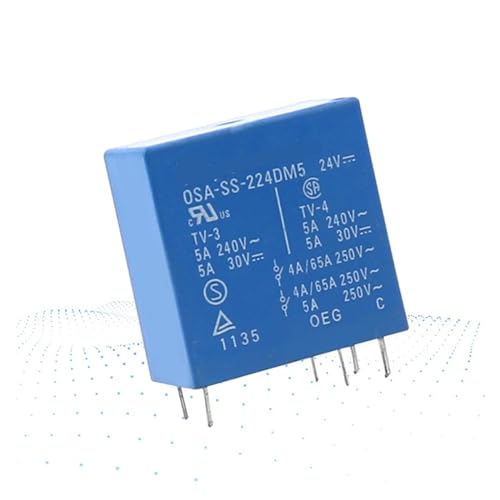 Relé 12VDC de 6 pines OSA-SS-212DM3M para placas PCB 7