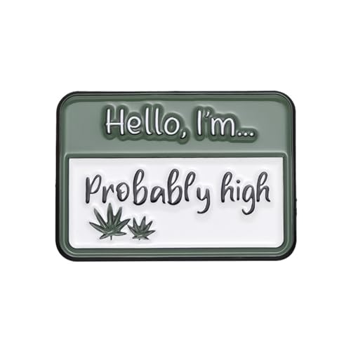Image of Fun Dialog Enamel Brooch Pins - Express Your Mood with Humor