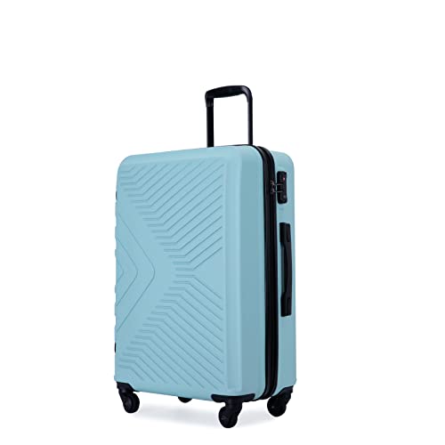 Hardside Spinner Luggage, 68 cm, Teal