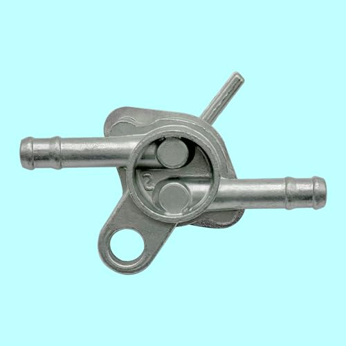 Image of 3 /16 inch Inline Fuel Shut Off Valve with Clamps for 50cc 70cc 110cc 125cc Mini Bike ATV Dirt Bike Go Kart Scooter Pocket Motorcycle - Fuel Petcock Valve Replacement for TaoTao Quad Pit Bike (Pack of 2)