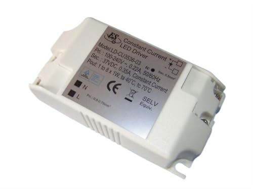 Pilote LED à Courant Constant LD-CU3536-03 transformateur 350mA 37V 8X1W