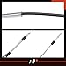 A-Premium 65.35 inch Automatic Transmission Shifter Cable Compatible with Club Car DS Gas Golf Carts 1998-Now