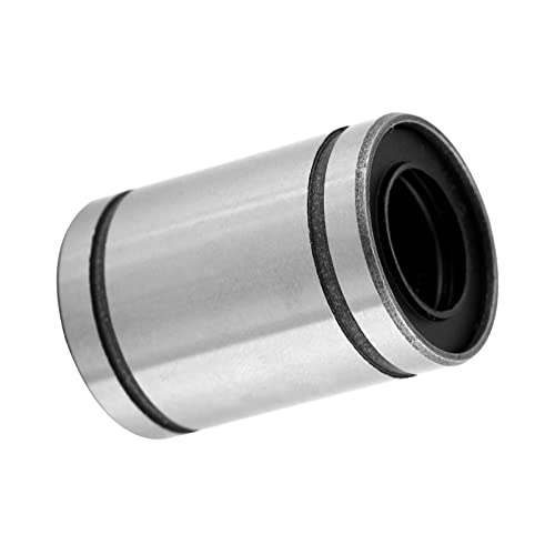 Leapiture 8pcs LM10UU 10mm Linear Motion Ball Bearing Bushing Motion Bearing Double Ssealed Durability for 3D Printer CNC Parts