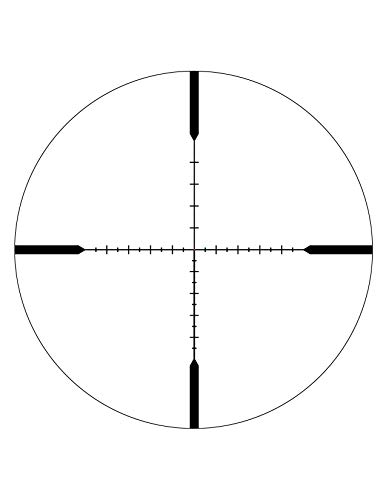 Image of Trijicon Tenmile First Focal Plane (FFP) Riflescope with Red /Green MRAD Precision Tree Reticle