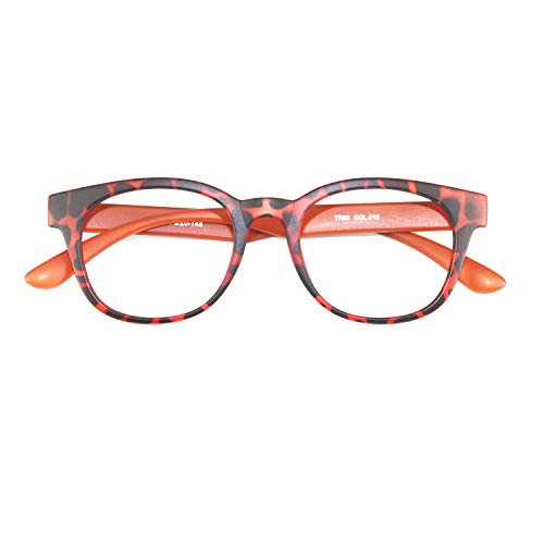 Up To 40% OFF Blue Light Blocking Reading Glasses for Women Men Round Eyeglasses Frame(Tortoise,1.50)