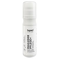 biped Rauleder Pflege zur Farbauffrischung, Schutz und Imprägnierung - Wildleder, Velours Nubuk Pflegemittel Stick - für Textilien und TEX-Materialien - PFC frei 75 ml z2790(farblos)