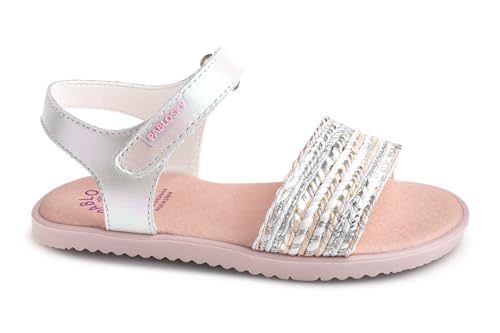 Sandales Pablosky Quilate 442808 plates en cuir pour fille