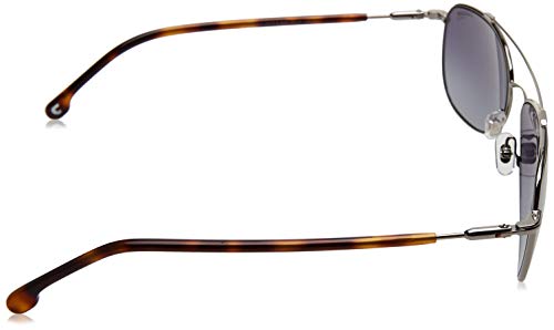 Carrera 224/S Pilot Sunglasses, Silver/Gray Shaded, 58mm, 17mm3