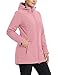 wantdo Women's Winter Jacket Windproof Outdoor Warm Winter Coat Waterproof with Hood Pink M
