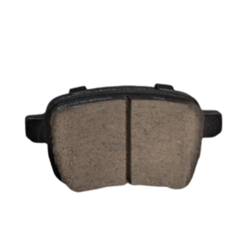 Image of Detroit Axle - Rear Brake Pads for Fiat 2014-2020 500L Ceramic Brake Pads with Hardware 2015 2016 2017 2018 2019 Replacement