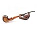 Fashion Long Tobacco Pipes of Pear Root"LADY-BLUES" 9'' Carving Handmade Designed for Pipe Smokers