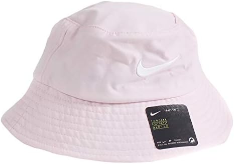 Nike Dry Infant/Toddler Girls' Bucket Hat (Pink(6A2682-A9Y)/White, 2-4T)