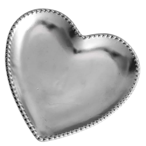 Coupelle à bijoux en céramique en cœur pour bagues et boucles d'oreilles