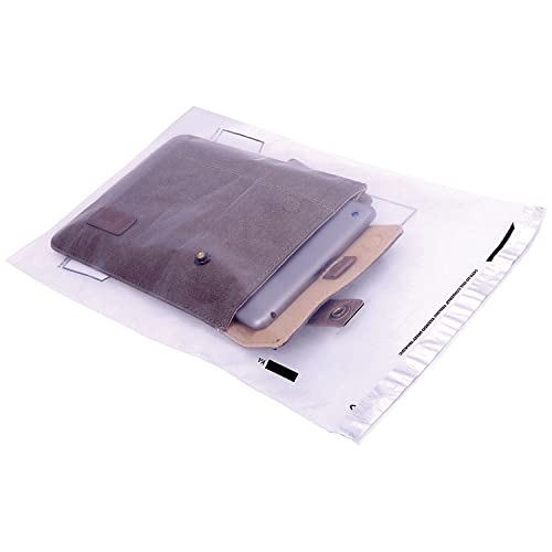 Image of GoSecure Envelope Lightweight Polythene 235x310 mm Clear (Pack of 100) KSV-LC2