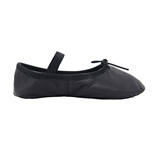 Buy Dance Basix Leather Ballet Shoe for Women Black at Amazon.in