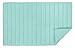 DII Ribbed Bathroom Floor Mat Collection Soft, Absorbant and Machine Washable, 17x24, Mint