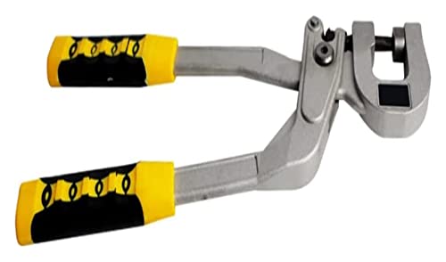 Entfernerzange, Separator, Zangenwerkzeug, Kielklemmenzange, gerader Schaft, Kiel-Crimper, Deckengitter-Installations-Handwerkzeug, Holzbearbeitungswerkzeug (Color : Yellow Silver)