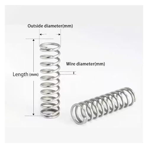 Ressort de compression pour remplacer un ressort usé sur machine et auto - 4
