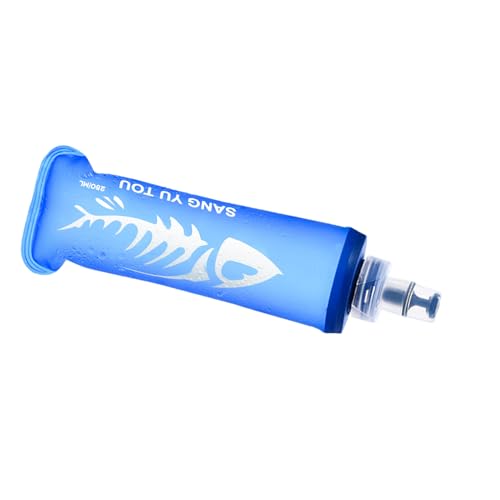 S-ports - Botella de agua reutilizable | Botellas S-ports para adultos | Tpu suave reutilizable Aqua B0ttles para Spp0rts Camping Cantina Viajes | Apto para lavavajillas F0r ejercicio, senderismo