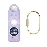 She’s Birdie 3.0 New Version – The Original Personal Safety Alarm for Women by Women–Loud Siren, Flash Light and Rechargeable Battery in a Variety of Colors (Lavender Purple)