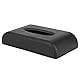 Tissting Auto Tissue Holder, PU Leather Universal Tissue Box Car Accessory with Anti-Slip Design for Cars, Boats, and RVs