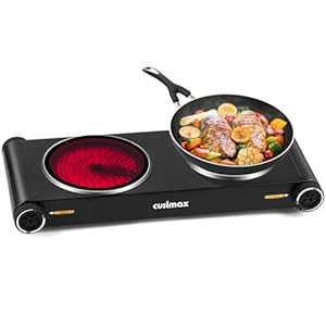 Cusimax IP-B09 Doppelkochplatte elektrisch Infrarot