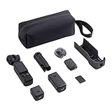 Pruojhw Borsa per foto, borsa elettronica, borsa per fotocamera, per gadget elettronici, cuffie, fotografia, viaggi, donne e uomini