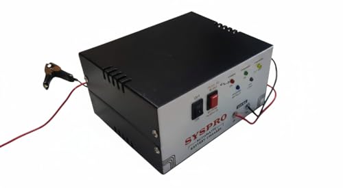 Image of SYSPRO Automatic Battery Charger with 7 AH to 100 AH Battery Charging AMF Panel Bike Truck Car Toys and 12V Charger