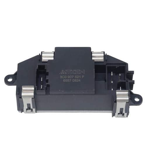 Image of AITKEN Front HVAC Blower Motor Resistor for VW Models | Fits VW Vehicles - For Jetta, Tiguan, Beetle, CC, EOS, Golf, GTI, Passat, Rabbit - Front Side