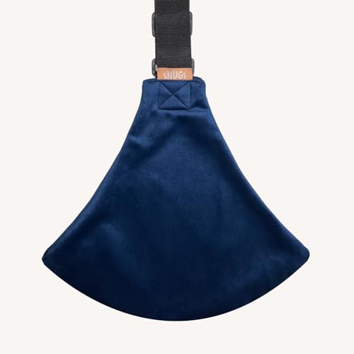 Image of Snugs Ergonomic Baby Carrier | Luxe Edition | Toddler carrier | Sling carrier | Breathable and Lightweight Fabric | Adjustable Straps | Suitable for 8 Months to 4 Years | Supports Up to 20 Kg (Oxford Blue)