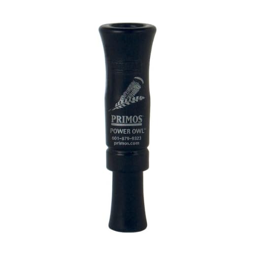 Primos Hunting Power Owl Turkey Locator Call, Black