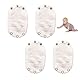 Baby-Bodysuit-Verlängerung,Body Verlängerung Druckknopf Baby,Bodyverlängerung Baby,Baby Kleidung Erweitern,Längenverstellbar,Baby Body Verlängerung,Für Bodysuit Extender,Baumwollstoff für Baby,4 pcs