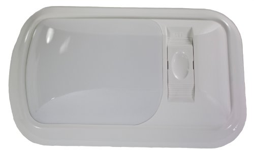 Arcon 20725 Bright White EU-Lite Single LED Light with White Lens