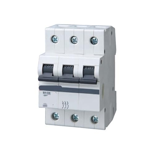 Disjoncteur miniature BH-D6 3P 10A TYPE CH disjoncteur modulaire