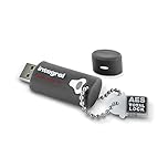 Integral 64GB Crypto-197 256-Bit Hardware Encrypted 3.0 USB Secure Flash Memory Drive - Certified to FIPS 197, Protection & Rugged Double-layer Waterproof Design XTS- AES