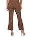 Rafaella Missy Curvy Fit Gabardine Bootcut Stretch Dress Pants With Pockets (Size 4-16), Coffee Melange, 4