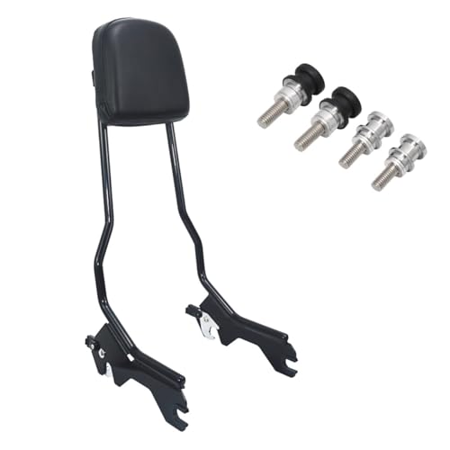 Dossier passager moto Street Bob 114 coussin kit fixation Softail 2018-2024