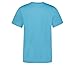 Messi Boys' Lifestyle Short Sleeve Top, Loose-Fit Shirt with Logo, Comfortable, AIR Blue, 5