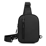 Capacité Optimale : Mesurant 22 x 15 x 4 cm, ce sac de poitrine homme dispose de plusieurs compartiments, incluant une grande poche principale zippée et des poches internes, parfaits pour ranger vos essentiels comme smartphone, clés et portefeuille.