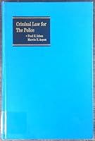 Criminal Law For The Police 0801954134 Book Cover